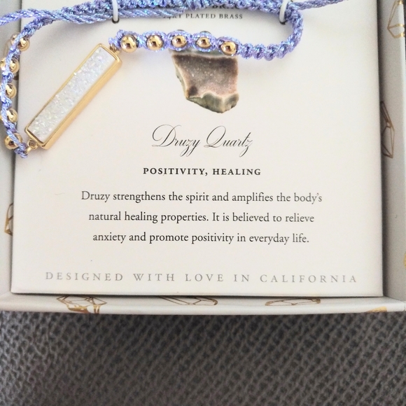 Luna🌙 Norte Lavender💜 Slide Closure Bracelet-NIB - Picture 11 of 11